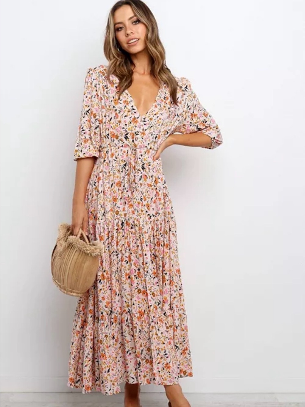 NWT Kelda Petal & Pup maxi dress